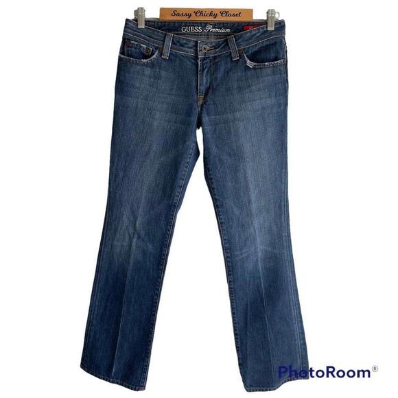 Guess Premium Dream Ladies Bootcut Denim Jeans,‎ 29 - Picture 1 of 7
